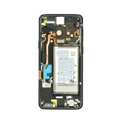 (2-3 dni) ORG Wyświetlacz LCD Samsung Galaxy S9 (SM-G960) CZARNY Z RAMKĄ I BATERIĄ