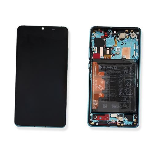 (2-3 dni) ORG Wyświetlacz LCD do Huawei P30 Pro New version NIEBIESKI Z RAMKĄ