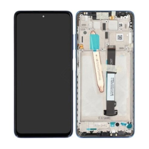 (2-3 dni) ORG Wyświetlacz LCD Xiaomi Poco X3 | X3 Pro | X3 NFC NIEBIESKI Z RAMKĄ