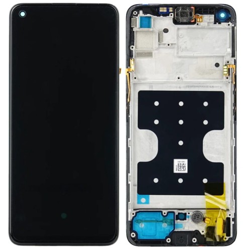 (2-3 dni) ORG Wyświetlacz LCD Realme 7 Pro CZARNY (BLACK) Z RAMKĄ