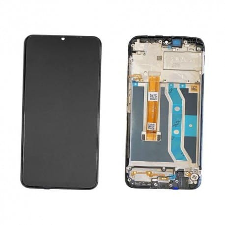 (2-3 dni) ORG Wyświetlacz LCD Realme C21Y (4G) CZARNY (BLACK) Z RAMKĄ