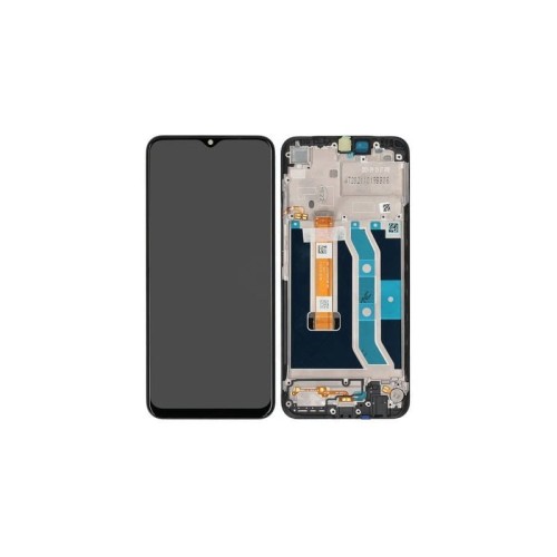 (2-3 dni) ORG Wyświetlacz LCD Realme C25Y (4G) CZARNY (BLACK) Z RAMKĄ