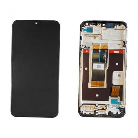 (2-3 dni) ORG Wyświetlacz LCD Realme C31 (4G) CZARNY (BLACK) Z RAMKĄ