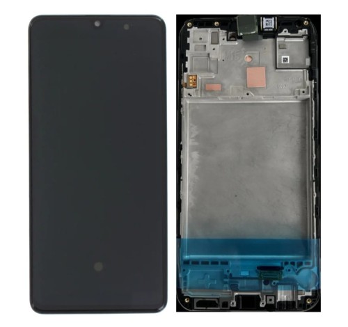 (2-3 dni) ORG Wyświetlacz LCD Samsung Galaxy SM-M156 (M15 5G 2024) CZARNY Z RAMKĄ