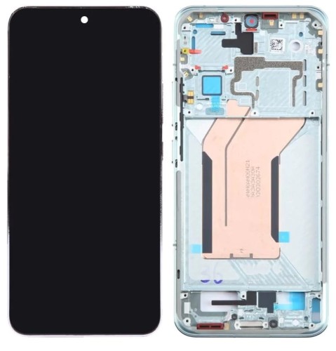 (2-3 dni) ORG Wyświetlacz Xiaomi 14 5G (2023) BIAŁY Z RAMKĄ