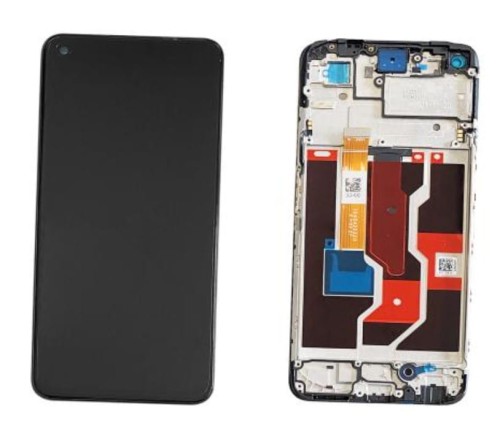(2-3 dni) ORG Wyświetlacz LCD Realme 9i (4G) CZARNY (BLACK) Z RAMKĄ