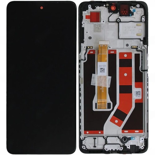 (2-3 dni) ORG Wyświetlacz LCD OPPO A98 5G (2023) CZARNY Z RAMKĄ