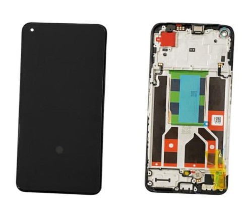 (2-3 dni) ORG Wyświetlacz LCD OPPO Reno8 5G (2022) CZARNY (BLACK) Z RAMKĄ