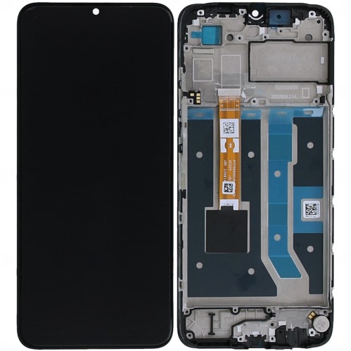 (2-3 dni) ORG Wyświetlacz LCD OPPO A17 | OPPO A17k 4G CZARNY (BLACK) Z RAMKĄ