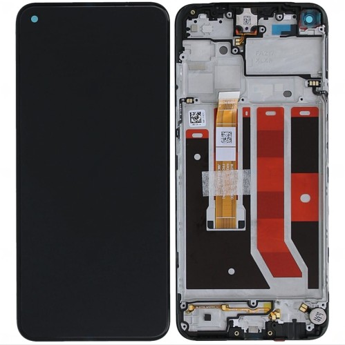 (2-3 dni) ORG Wyświetlacz LCD OPPO A53 / A53s / A32 / A33 (4G) CZARNY (BLACK) Z RAMKĄ