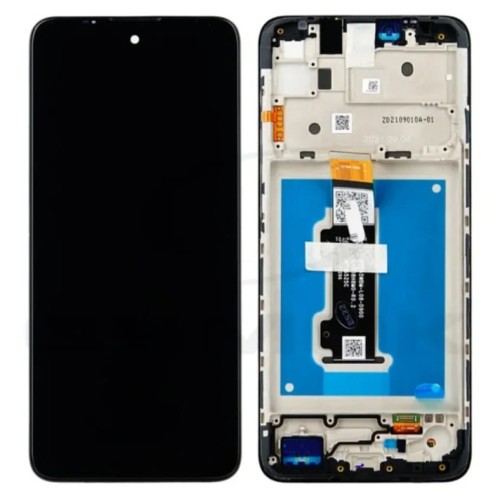 (2-3 dni) ORG Wyświetlacz LCD Motorola Moto E40 / E30 4G (2021) CZARNY Z RAMKĄ