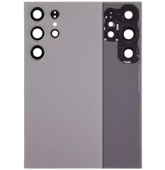 HQ Klapka PREMIUM tył plecki do Samsung Galaxy S24 Ultra (SM-S928) szara