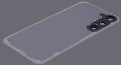 HQ Klapka PREMIUM tył plecki do Samsung Galaxy S24+ S24 Plus SM-S926 szara