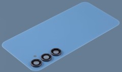HQ Klapka PREMIUM tył plecki do Samsung Galaxy S23 FE (SM-S711) niebieska