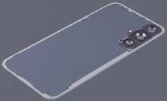 HQ Klapka PREMIUM tył plecki do Samsung Galaxy S23 FE (SM-S711) niebieska