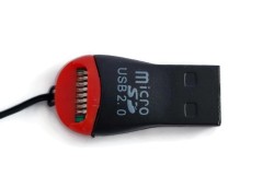 Adapter przejściówka czytnik USB - karta micro SD