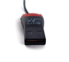 Adapter przejściówka czytnik USB - karta micro SD