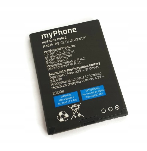 Nowa bateria do MyPhone Halo 2 1075 BS-02