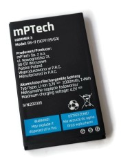 ORG Nowa oryginalna bateria akumulator do myPhone Hammer 3 |  3+ 2000mAh