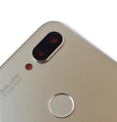 ORG Klapka Oryginalna tył plecki + czytnik do Huawei P20 Lite, złota