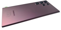 ORG Klapka obudowa plecki oryginał Samsung Galaxy S22 Ultra SM-S908 burgund