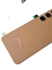 ORG Klapka Oryginalna tył plecki Samsung Galaxy S24 (SM-S921B) pomrańczowa
