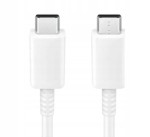 ORG Nowy kabel oryginalny Samsung typ C-C, 1m, biały (EP-DA705BWE) luzem