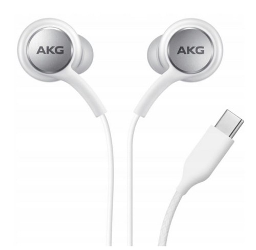 ORG Słuchawki Samsung AKG EO-IC100 typ C 1,2m bas, białe bez opakowania