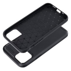 Nowe czarne Etui Carbon Premium futerał pokrowiec do iPhone 12 | 12 Pro