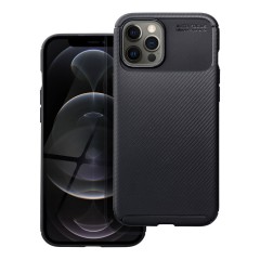 Nowe czarne Etui Carbon Premium futerał pokrowiec do iPhone 12 Pro Max