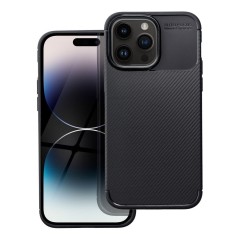 Nowe czarne Etui Carbon Premium futerał pokrowiec do iPhone 14 Pro Max
