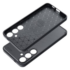Nowe czarne Etui Carbon Premium futerał pokrowiec do Samsung S24 Plus