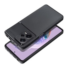 Nowe czarne Etui Carbon Premium pokrowiec do Xiaomi Redmi Note 12 Pro+ 5G