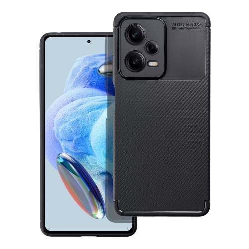 Nowe czarne Etui Carbon Premium pokrowiec do Xiaomi Redmi Note 12 Pro 5G