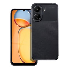 Nowe czarne Etui Carbon Premium pokrowiec do Xiaomi Redmi 13C | Poco C65