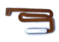 Taśma czytnik linii włącznik do Samsung A12 SM-A125 | M12 SM-M127 biały