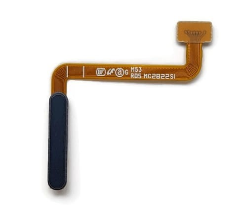 Taśma czytnik linii papilarnych włącznik Samsung Galaxy M53 (SM-M536) blue