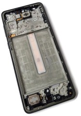 ORG Ramka oryginalny korpus Samsung Galaxy A33 5G (SM-A336) czarny, demont