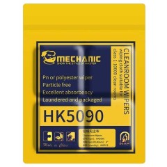 Ściereczki chusteczki bezpyłowe antystatyczne Mechanic HK5090 10x10 400 szt