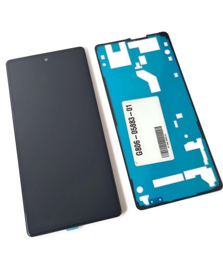 ORG Wyświetlacz LCD oryginalny Google Pixel 6A 5G + taśma montażowa (GX7AS)
