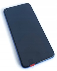 ORG Wyświetlacz LCD z ramką i baterią Huawei Nova 5T / Honor 20 niebieski