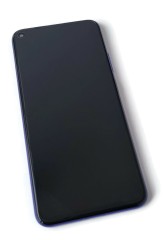 ORG Wyświetlacz LCD z ramką i baterią Huawei Nova 5T / Honor 20 fioletowy