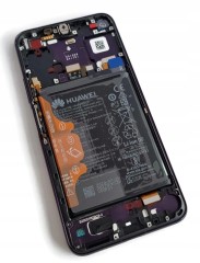 ORG Wyświetlacz LCD z ramką baterią Huawei Honor 20 Pro YAL-AL10 fioletowy