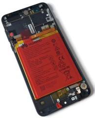 ORG Wyświetlacz LCD z ramką i baterią Huawei Honor 8 (FRD-L19) czarny