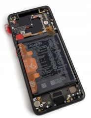 ORG Wyświetlacz LCD z ramką i baterią Huawei Mate 20 Pro (LYA-L09) czarny