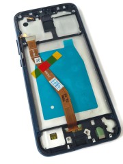 HQ Wyświetlacz LCD z ramką dotyk ekran do Huawei Mate 20 Lite (niebieski)