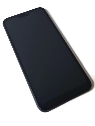HQ Wyświetlacz LCD z ramką do Huawei P20 Lite, czarny (Midnight Black)