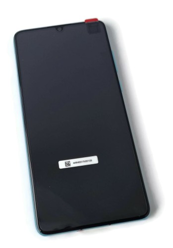 ORG Wyświetlacz LCD oryginalny ramka bateria Huawei P30 (ELE-L29) niebieski