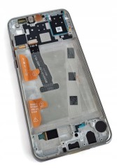 ORG Wyświetlacz LCD oryginalny z ramką Huawei P30 Lite (MAR-LX1) biały
