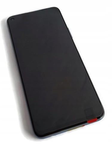 ORG Wyświetlacz LCD z ramką baterią Huawei P40 Lite 5G (CDY-NX9A) srebrny